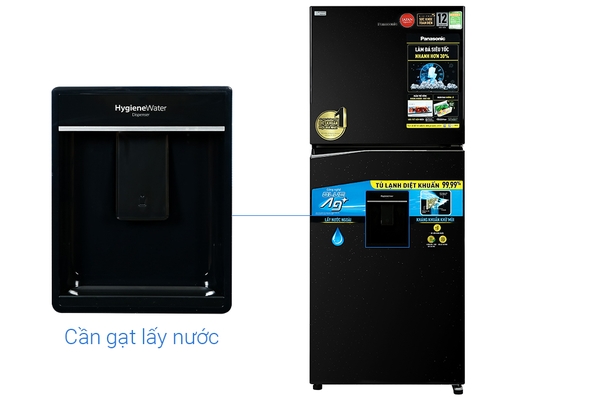 Tủ Lạnh Panasonic 2 Cánh 366 Lít NR-TL381GPKV
