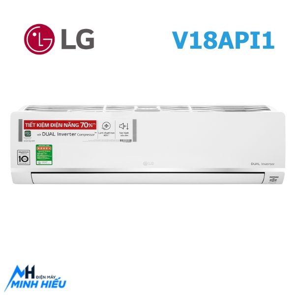 Điều hòa LG 18000 BTU 1 chiều inverter V18API1