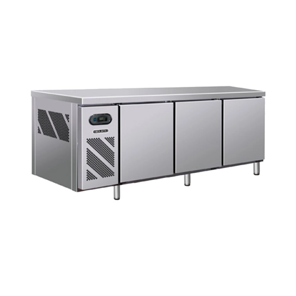 Hình ảnh bàn đông Berjaya 3 cánh inox dài 2.4m BS3D8/Z