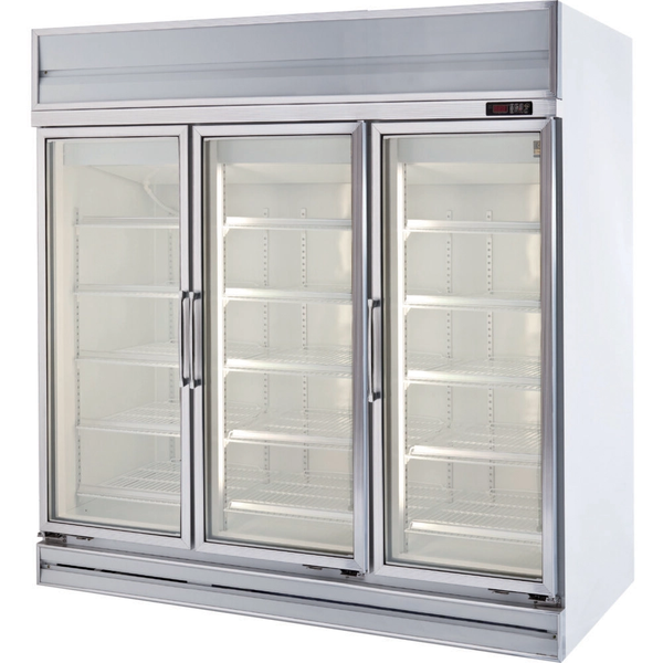 TỦ ĐÔNG TRƯNG BÀY KINCO 3 CÁNH KÍNH CK-UG1800F