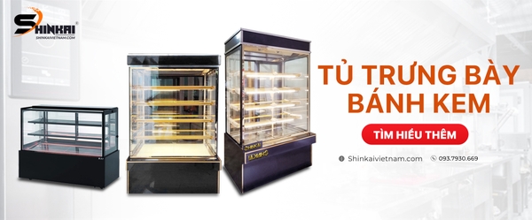 Tủ trưng bày bánh kem 