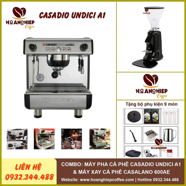 combo-of-casadio-undici-a1-coffee-maker-and-casalano-600ae-coffee-grinder