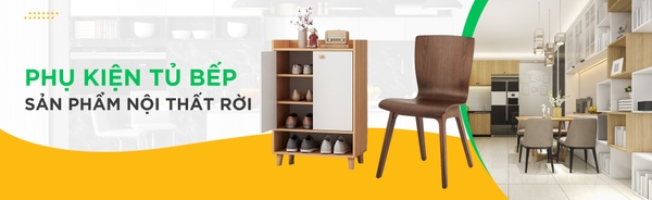 Nội thất Việt Decor giao lắp nội thất rời, phụ kiện lưu trữ thông minh cho tủ bếp