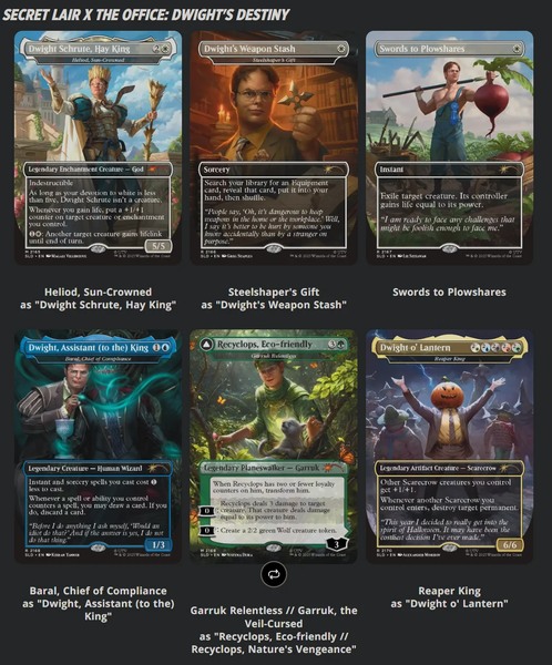 Magic the Gathering - Secret Lair x The Office: Dwight's Destiny