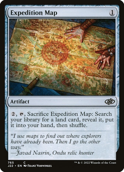 Magic: The Gathering - Jumpstart 2022 - Expedition Map (765)