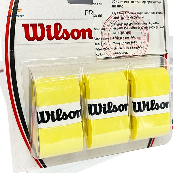 Quấn cán tennis Wilson vỉ 3 cái