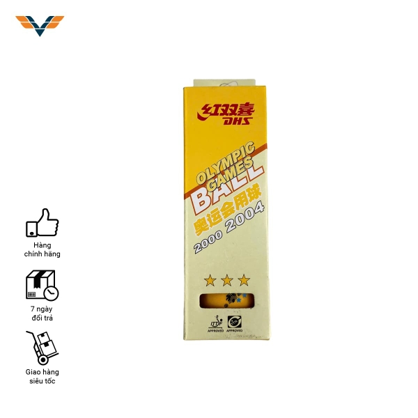 Banh bóng bàn 3 sao vàng