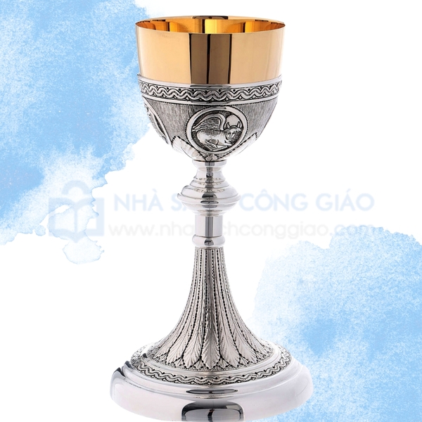 Chén Lễ Bạc Ý CLBY118 - Biểu tượng cho Bốn Tác Giả Tin Mừng