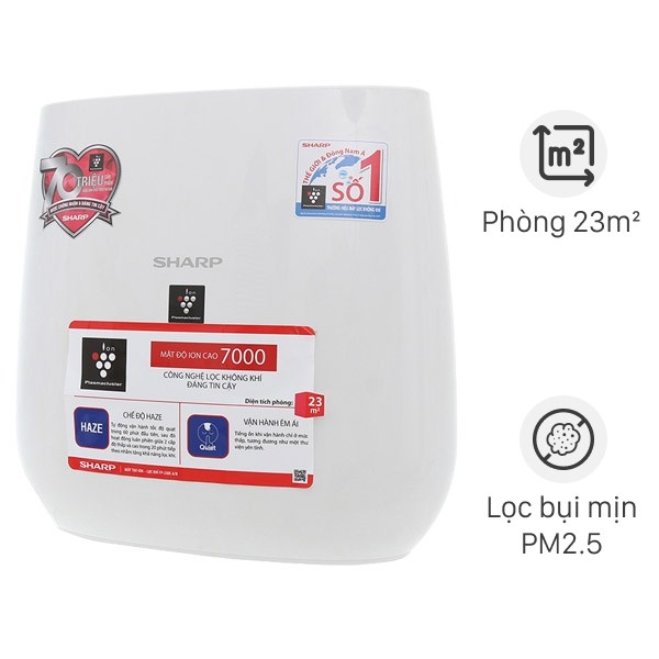 Máy lọc không khí Sharp FP-J30E-A 50W - Chính hãng