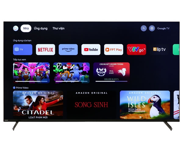 Google Tivi Sony 4K 75 inch XR-75X90L - Chính hãng