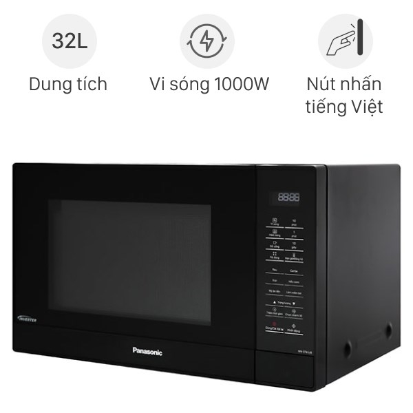 Lò vi sóng Panasonic NN-ST65JBYUE 32 lít