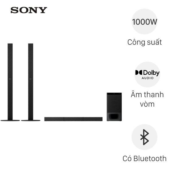 Bộ loa Sony 5.1 HT-S700RF 1000W - Chính hãng