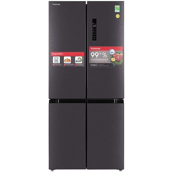 Tủ lạnh Toshiba GR-RF610WE-PMV(37)-SG Inverter 511 lít Multi Door - Chính hãng