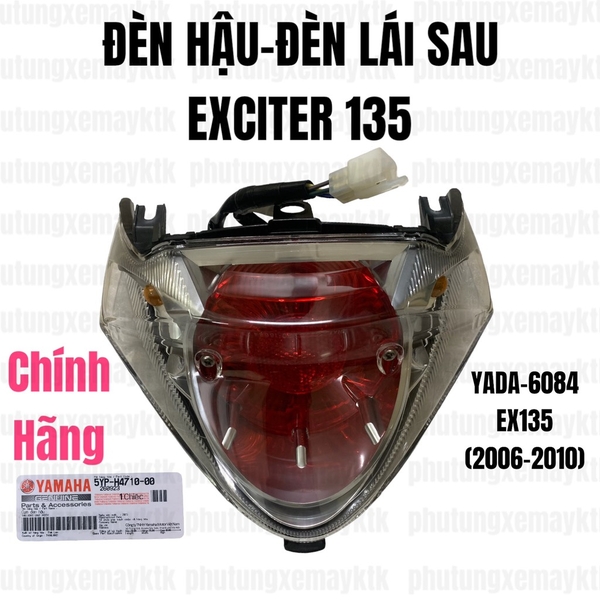 YADA-6084-EX135(06-10) Đèn hậu-Đèn lái sau(có bóng đèn)-[Yamaha]