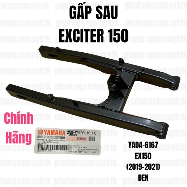 YADA-6167-EX150(19-21) Gấp sau(Đen)-[Yamaha]