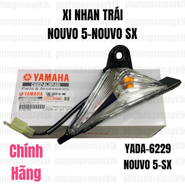 [Chính Hãng Yamaha]YADA-6229-Xi nhan trái Nouvo 5-Nouvo SX Phụ tùng phụ kiện xe máy