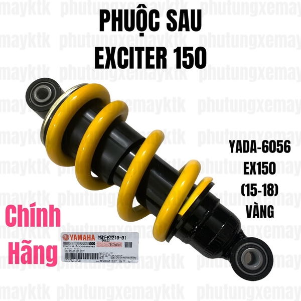 YADA-6056-Phuộc sau-EX150(15-18) Vàng-[Yamaha]