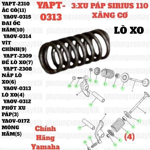 [SIRC][3:XU PÁP] YAOV-0313 LÒ XO SIRIUS RC-T110LE (4)-[Yamaha]