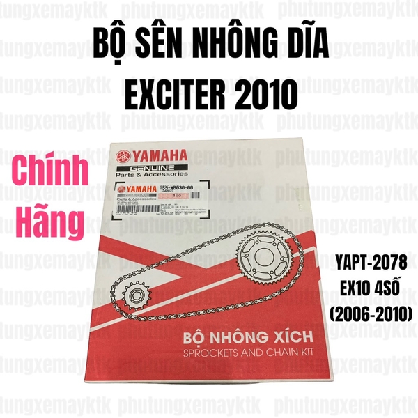 YAPT-2078-EX10 4số côn tự động (06-10) Bộ sên nhông dĩa-[Yamaha]
