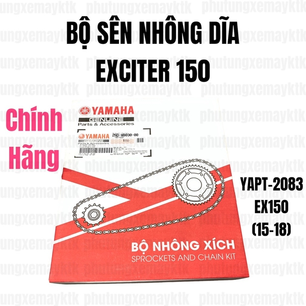 YAPT-2083-EX150(15-18) Bộ sên nhông dĩa-[Yamaha]