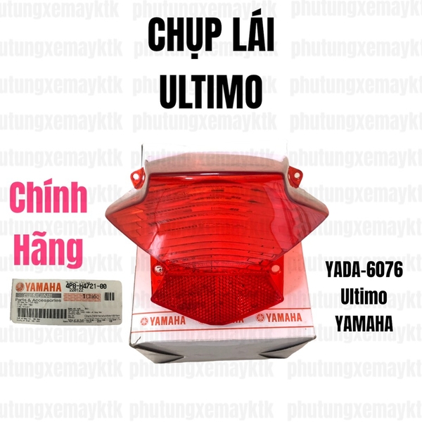 YADA-6076-Chụp lái Ultimo đỏ-[Yamaha]