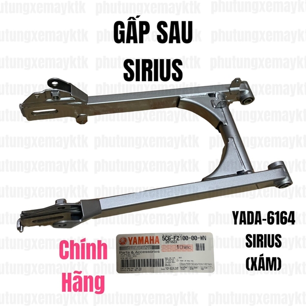 YADA-6164-Sirius-Gấp sau(Xám)-[Yamaha]
