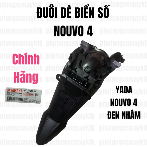 YADA-Nouvo 4-Đuôi dè biển số Phụ tùng phụ kiện xe máy-[Yamaha]