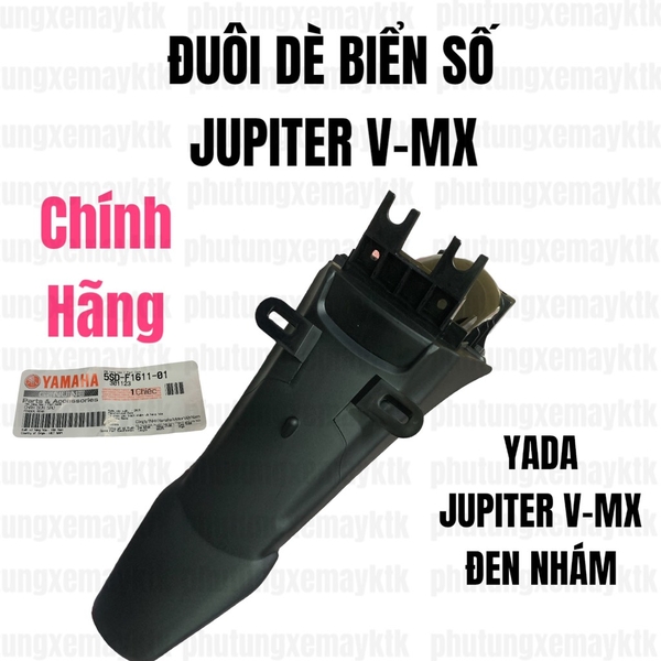 YADA-Jupiter V-MX-Đuôi biển số(Đen nhám)-[Yamaha]