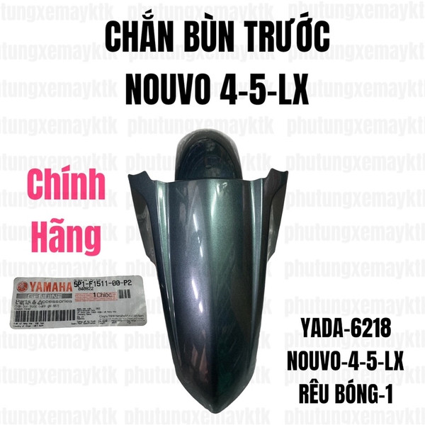 YADA-6218-Chắn bùn trước Nouvo 4-5-LX(Rêu bóng)-1 Phụ tùng phụ kiện xe máy-[Yamaha]