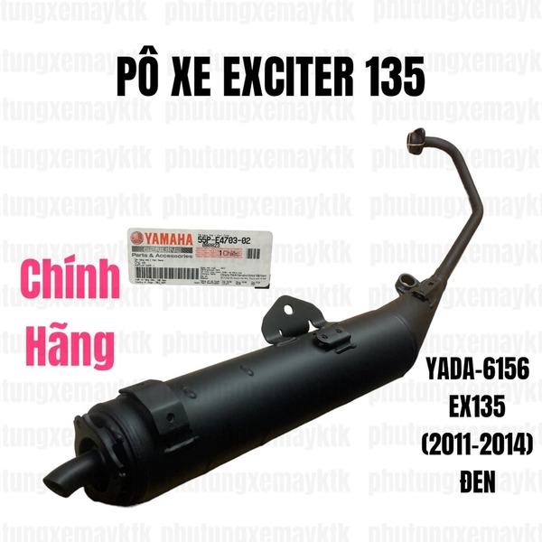 YADA-6156-EX135(11-14) Pô xe(Ko có pát pô) pxm-[Yamaha]