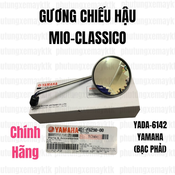 YADA-6142-Mio-Classico-Gương chiếu hậu phải(Bạc).-[Yamaha]_gch-spm