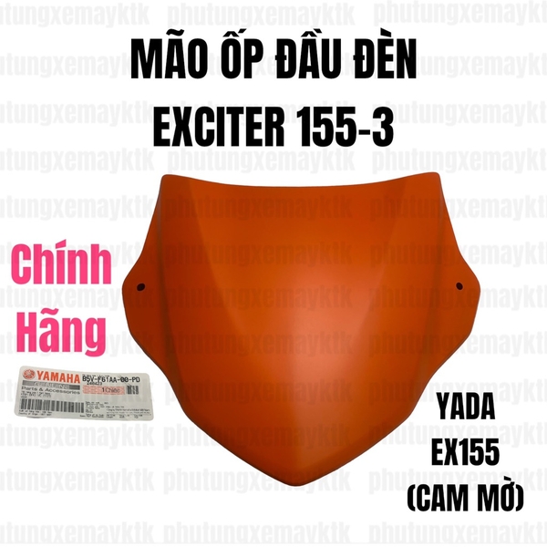 YADA-EX155-3 Mão ốp đầu đèn(Cam mờ) Phụ tùng phụ kiện xe máy-[Yamaha]