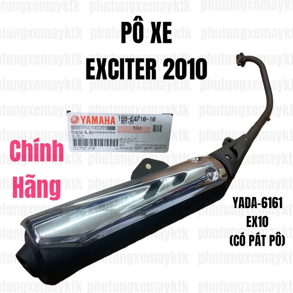YADA-6161-EX10-Pô xe(Có pát pô) pxm-[Yamaha]