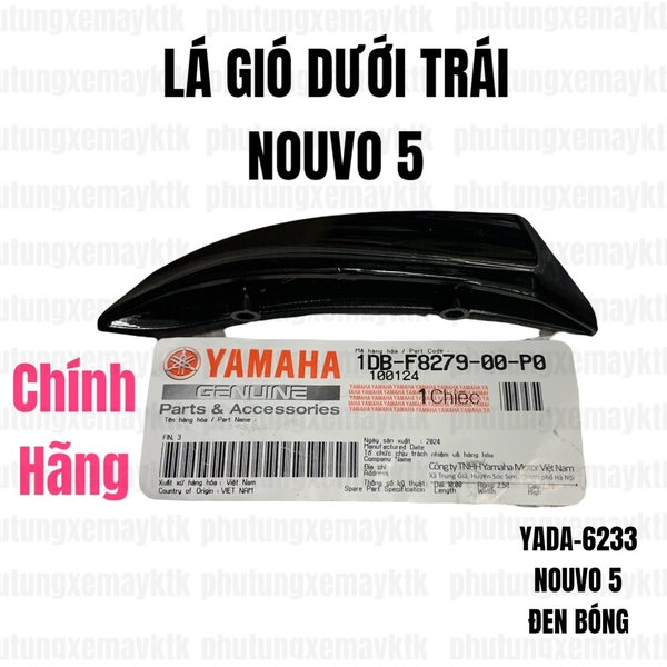 [Chính Hãng Yamaha]YADA-6233-Lá gió dưới Nouvo 5(Trái) Phụ tùng phụ kiện xe máy