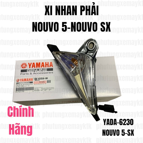 [Chính Hãng Yamaha]YADA-6230-Xi nhan phải Nouvo 5-Nouvo SX Phụ tùng phụ kiện xe máy