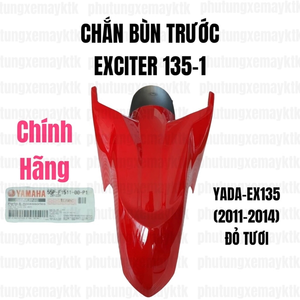 YADA-EX135(11-14)-Đỏ tươi-1 Chắn bùn trước-[Yamaha]