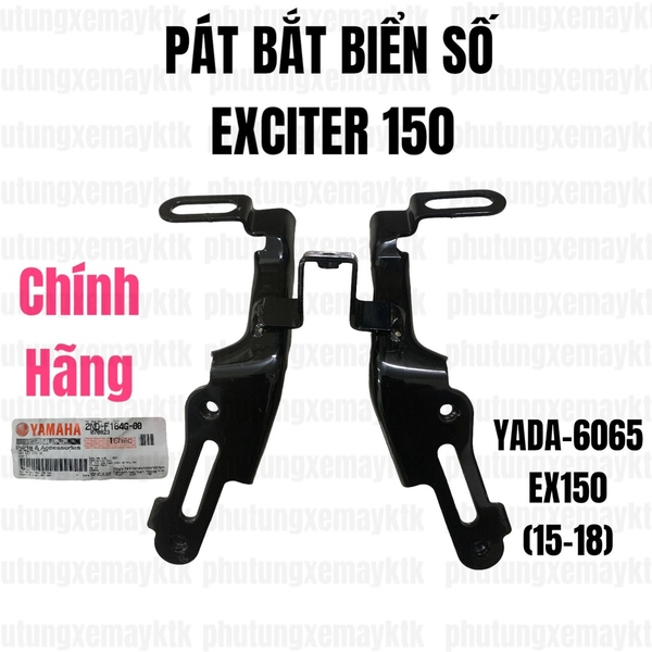 [Chính hãng Yamaha]YADA-6065-Pát bắt biển số-EX150(15-18)