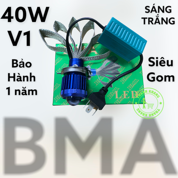 [Chính hãng led BMA] ĐÈN PHA LED BMA - V1 COS VÀNG PHA TRẮNG