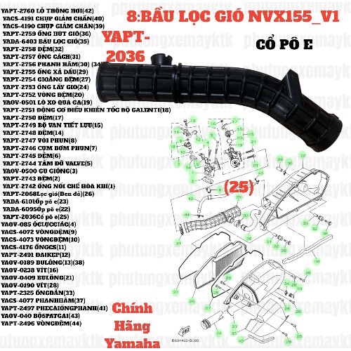 [NVX155_V1][8:BẦU LỌC GIÓ] YAPT-2036-NVX155_V1-Cổ pô e-[Yamaha] (25)