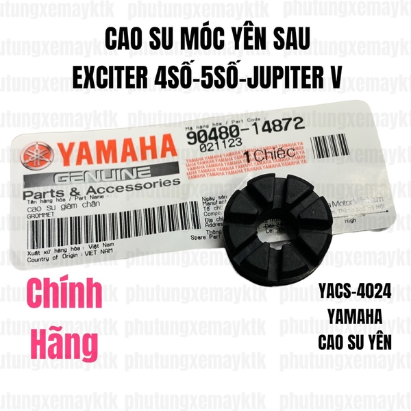 [Chính hãng Yamaha]YACS-4024-Exciter 4số-5số-Jupiter V-Cao su móc yên