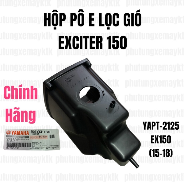 [Chính hãng Yamaha]YAPT-2125-Exciter 150(15-18) Hộp pô e lọc gió Phụ tùng phụ kiện xe máy