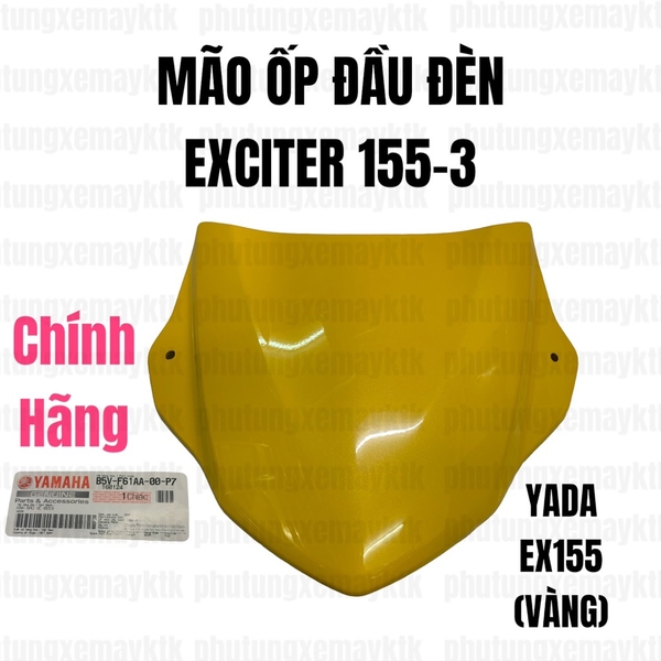 YADA-EX155-3 Mão ốp đầu đèn(Vàng) Phụ tùng phụ kiện xe máy-[Yamaha]