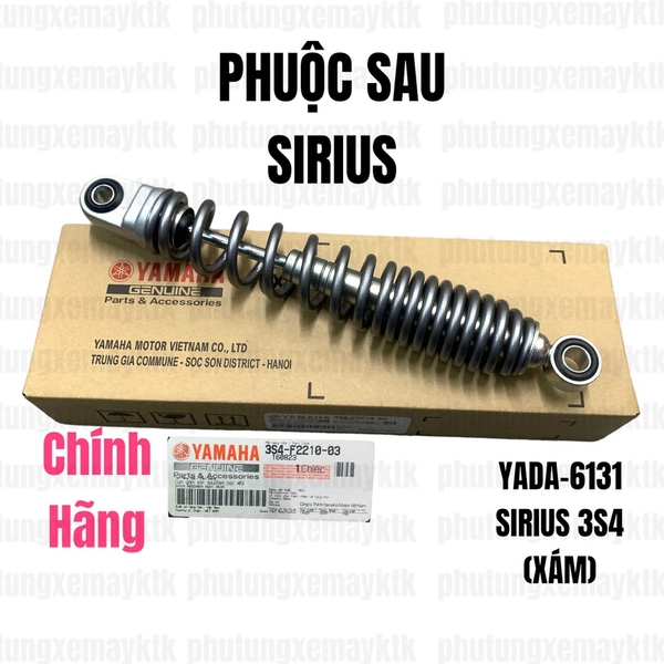 YADA-6131-Sirius 3S4-Phuộc sau(Xám)-[Yamaha]