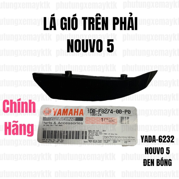 [Chính Hãng Yamaha]YADA-6232-Lá gió trên Nouvo 5(Phải) Phụ tùng phụ kiện xe máy