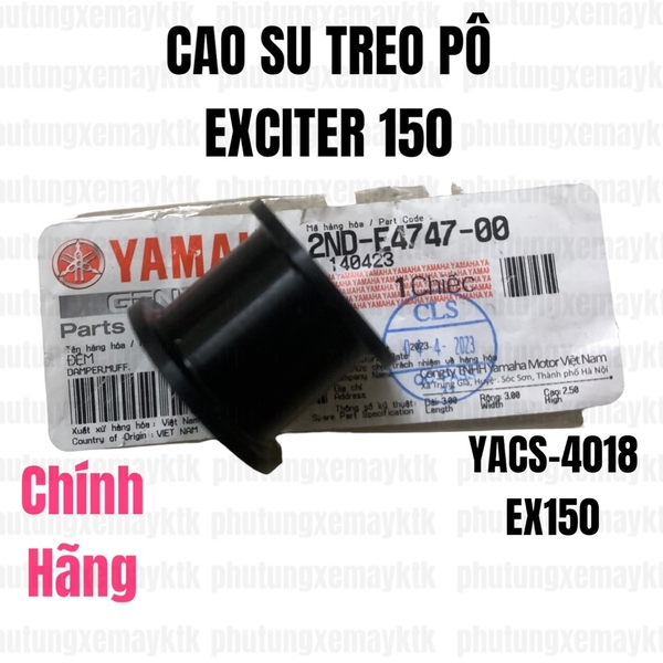 [Chính hãng Yamaha]YACS-4018-EX150 Cao su treo pô