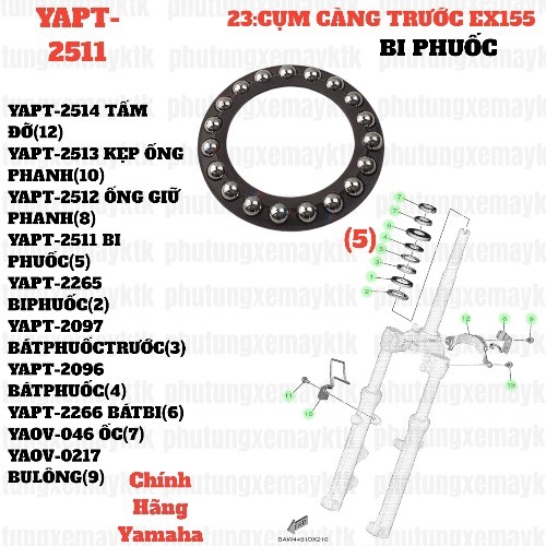 [EX155][23:CỤM CÀNG TRƯỚC] YAPT-2511 BI PHUỐC EX155(2022)-[Yamaha] (5)