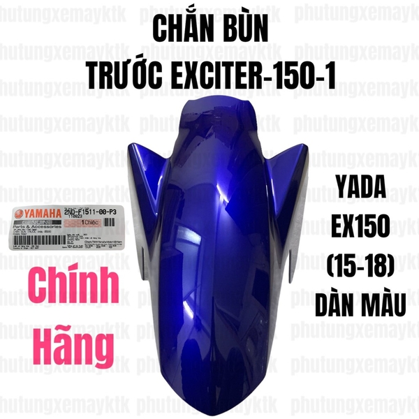 YADA-EX150(15-18)-XANH DƯƠNG-1 Chắn bùn trước-[Yamaha]