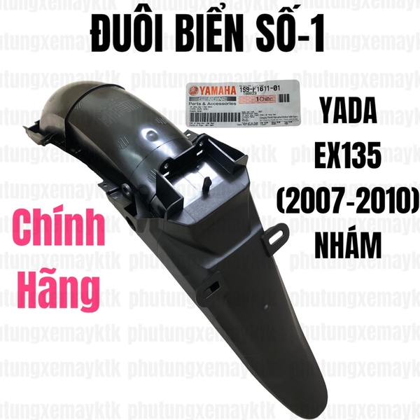 [Chính hãng Yamaha]YADA-EX135(06-10)-NHÁM-1 ĐUÔI BIỂN SỐ