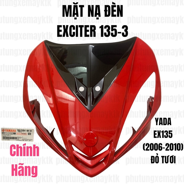YADA-EX10(06-10)-ĐỎ TƯƠI-3 Mặt nạ đèn-[Yamaha]