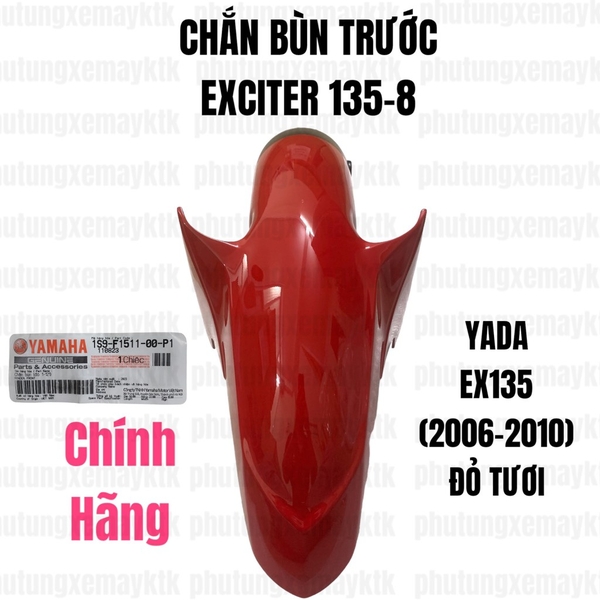 [Chính hãng Yamaha]YADA-EX135(06-10)-ĐỎ TƯƠI-8 Chắn bùn trước